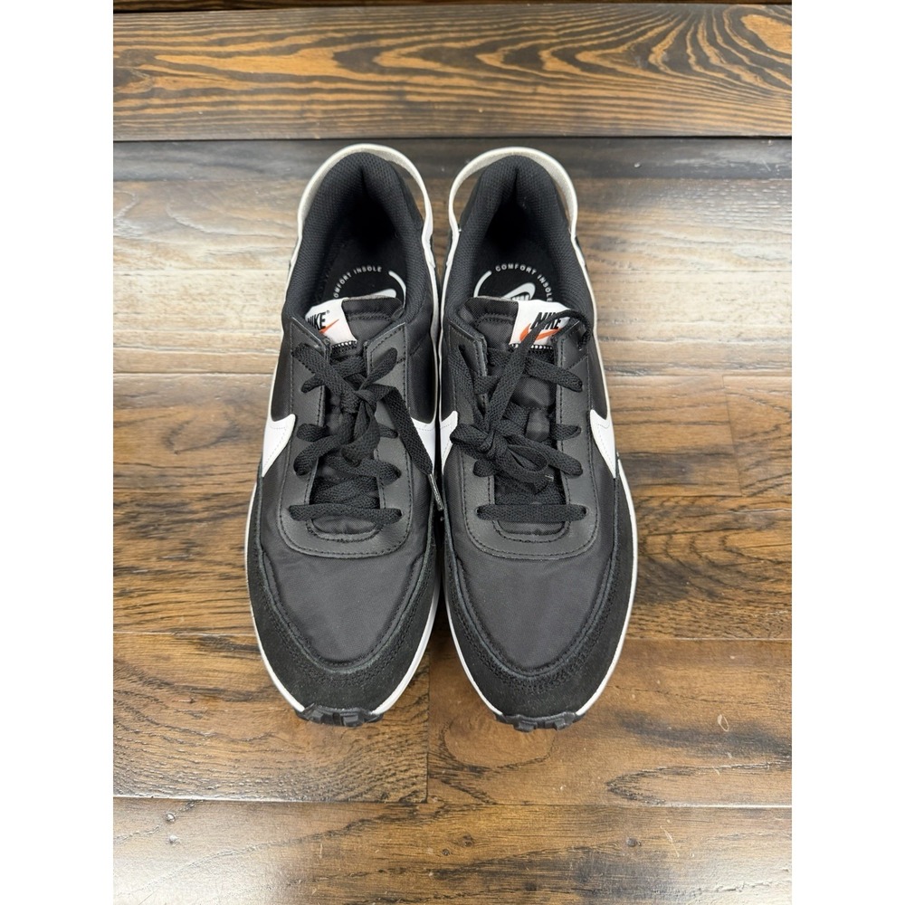Size 12-‎ Nike Waffle Debut Black White retro